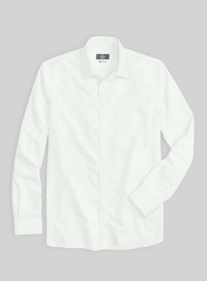 Thomas Mason Light Beige Shirt - StudioSuits