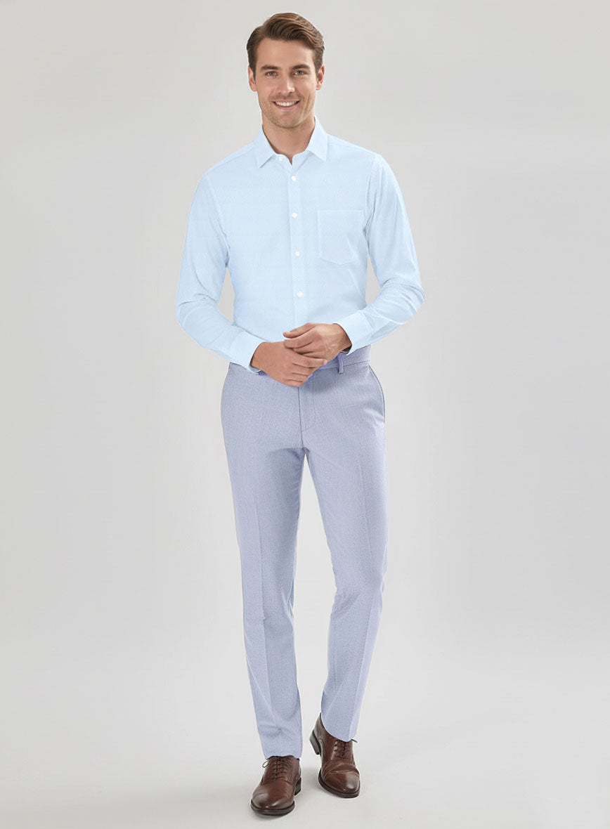 Thomas Mason Light Blue Oxford Shirt - StudioSuits
