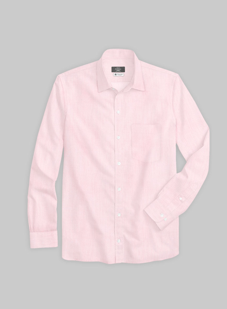 Thomas Mason Light Pink Shirt - StudioSuits