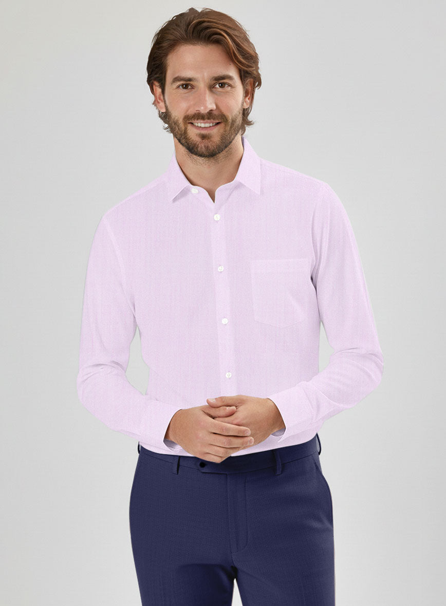 Thomas Mason Light Purple Shirt - StudioSuits