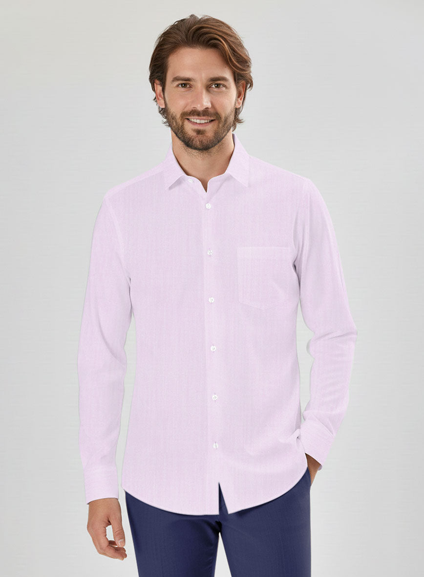 Thomas Mason Light Purple Shirt - StudioSuits