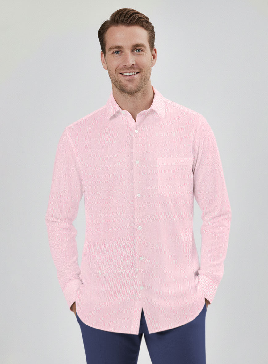 Thomas Mason Pink Shirt - StudioSuits