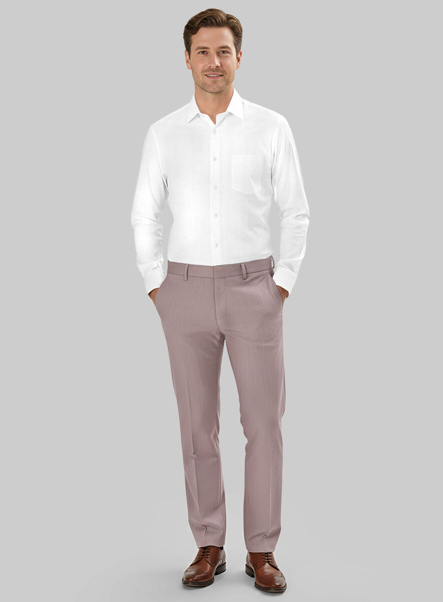 Thomas Mason White Cavalry Shirt - StudioSuits