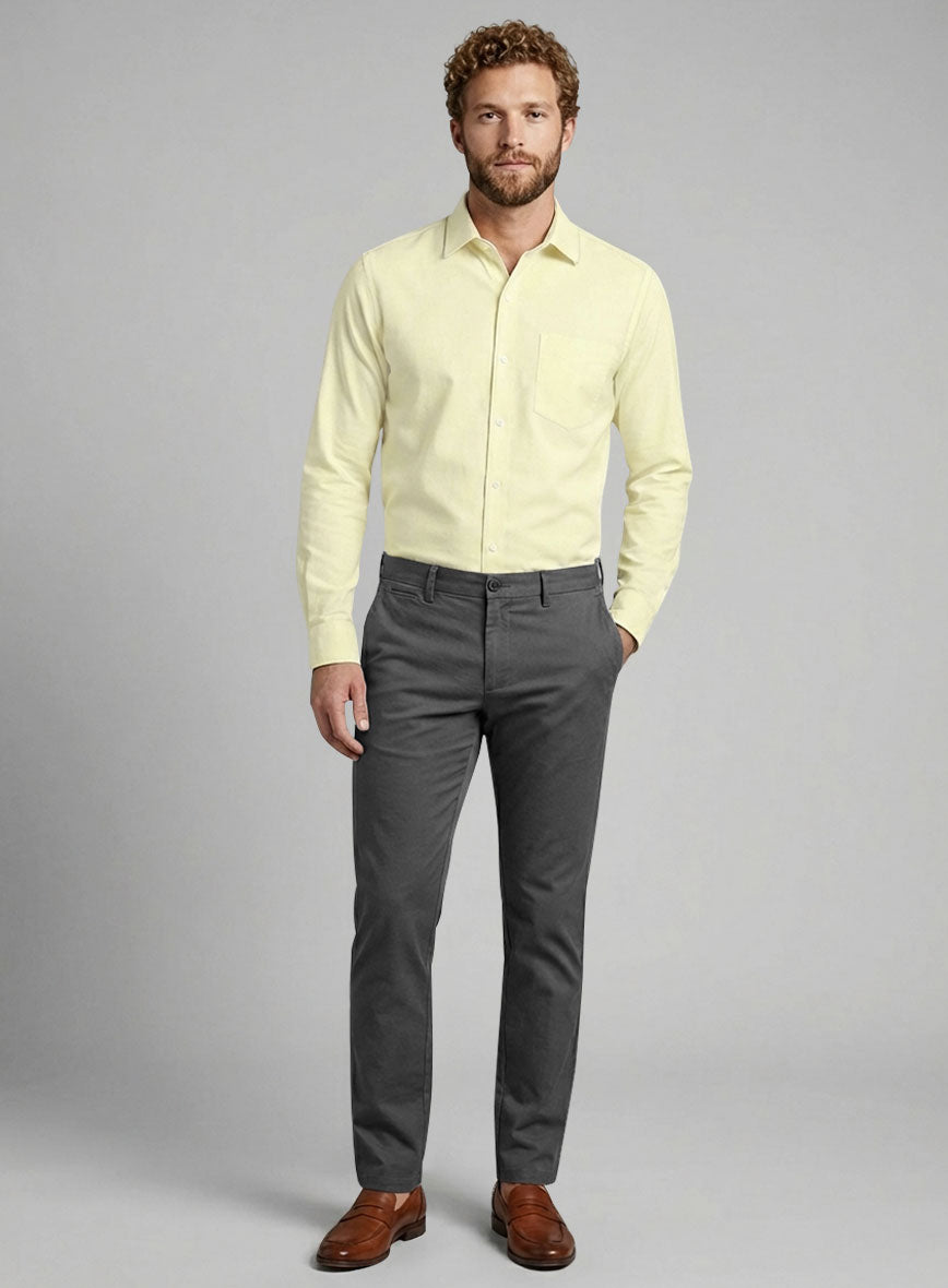 Thomas Mason Yellow Shirt - StudioSuits