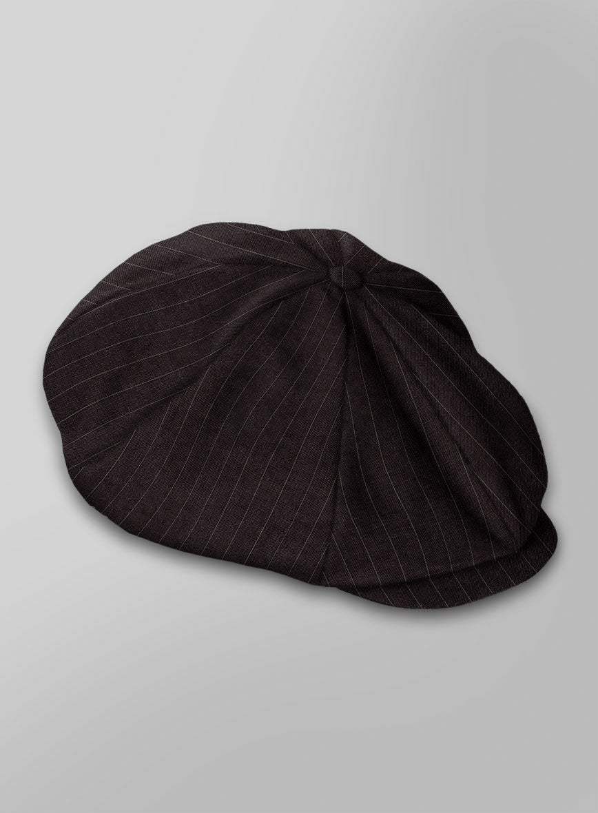 Thomas Shelby Peaky Blinders Brown Wool Newsboy Cap - StudioSuits