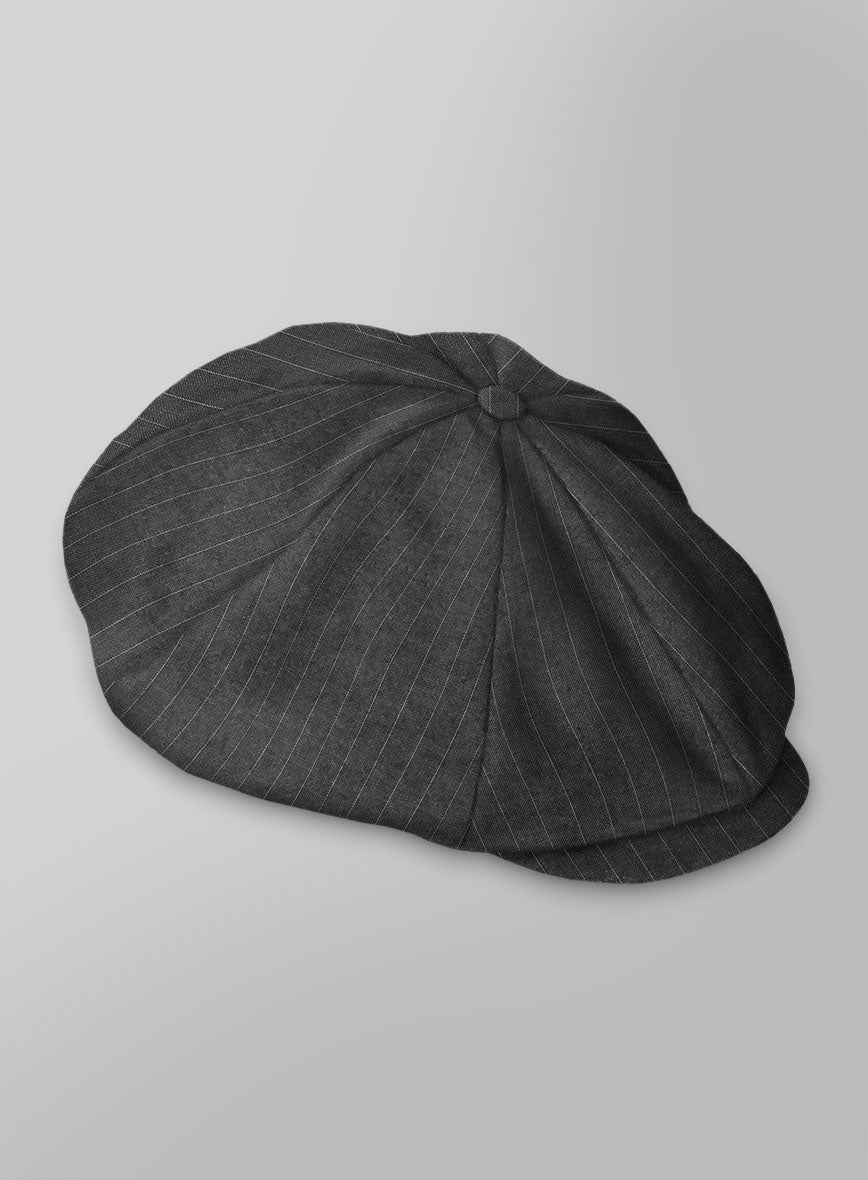 Thomas Shelby Peaky Blinders Gray Wool Newsboy Cap - StudioSuits