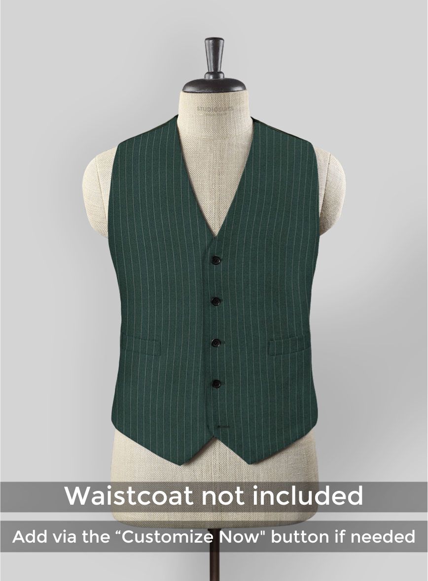 Thomas Shelby Peaky Blinders Green Wool Suit - StudioSuits