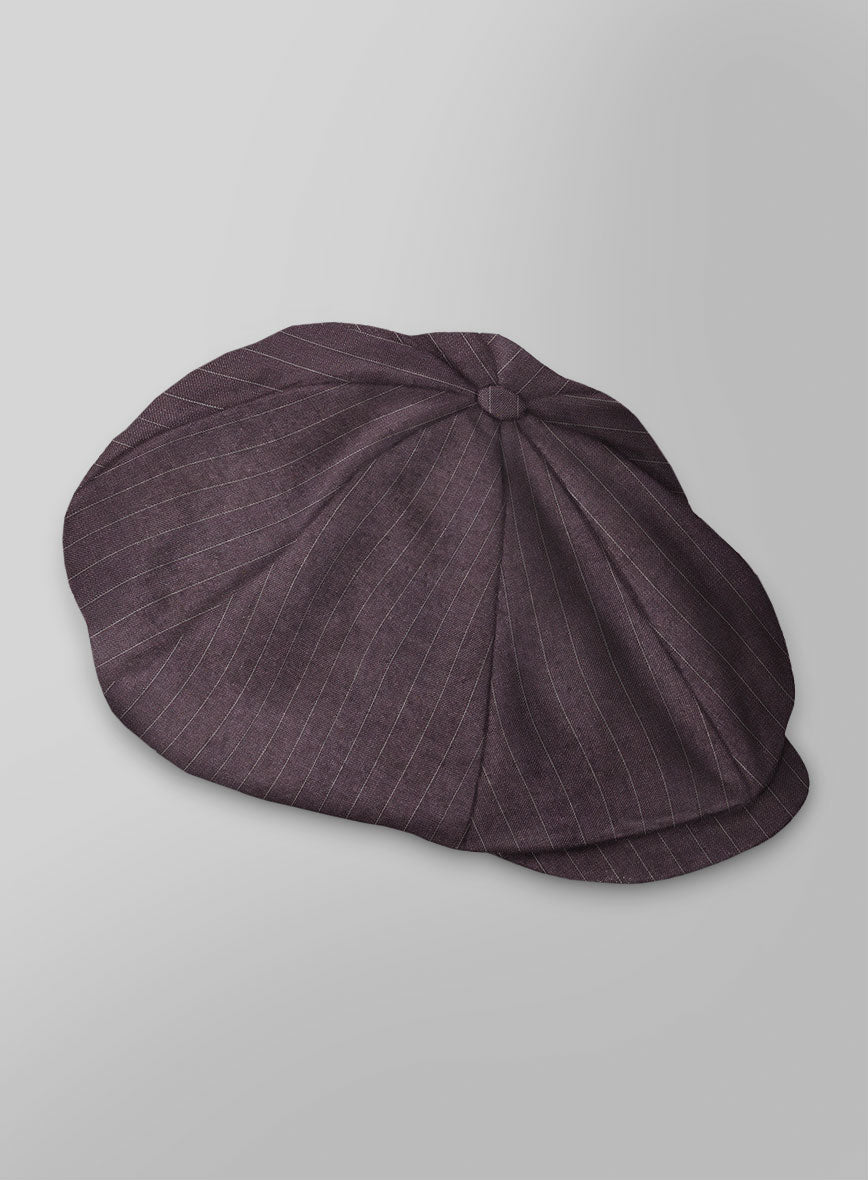 Thomas Shelby Peaky Blinders Wine Wool Newsboy Cap - StudioSuits