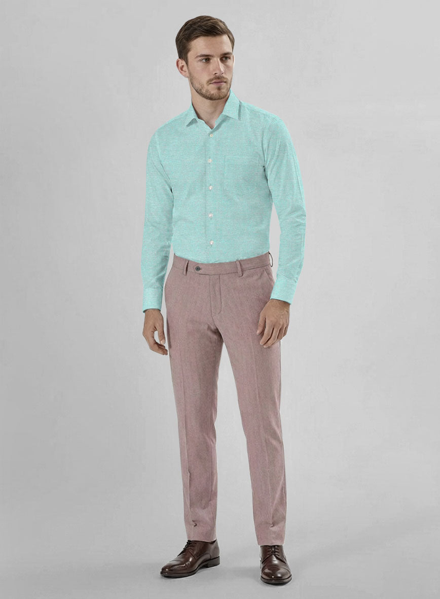 Tidecrest Dobby Cotton Lycra Shirt - StudioSuits