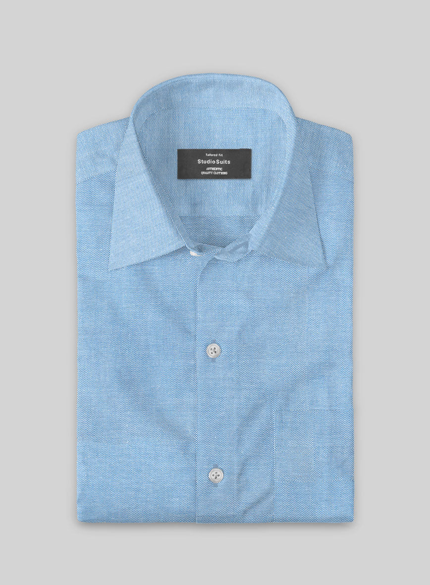 Titan Dobby Cotton Shirt - StudioSuits