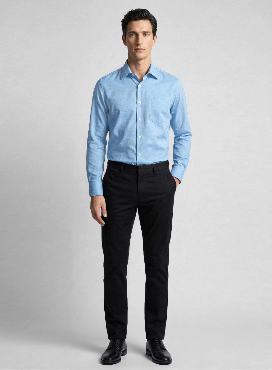 Titan Dobby Cotton Shirt - StudioSuits