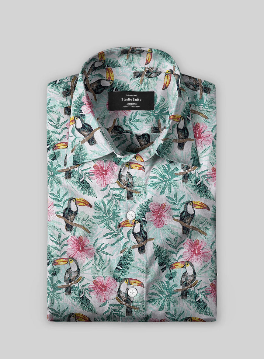 Toucan Grove Cotton Shirt - StudioSuits