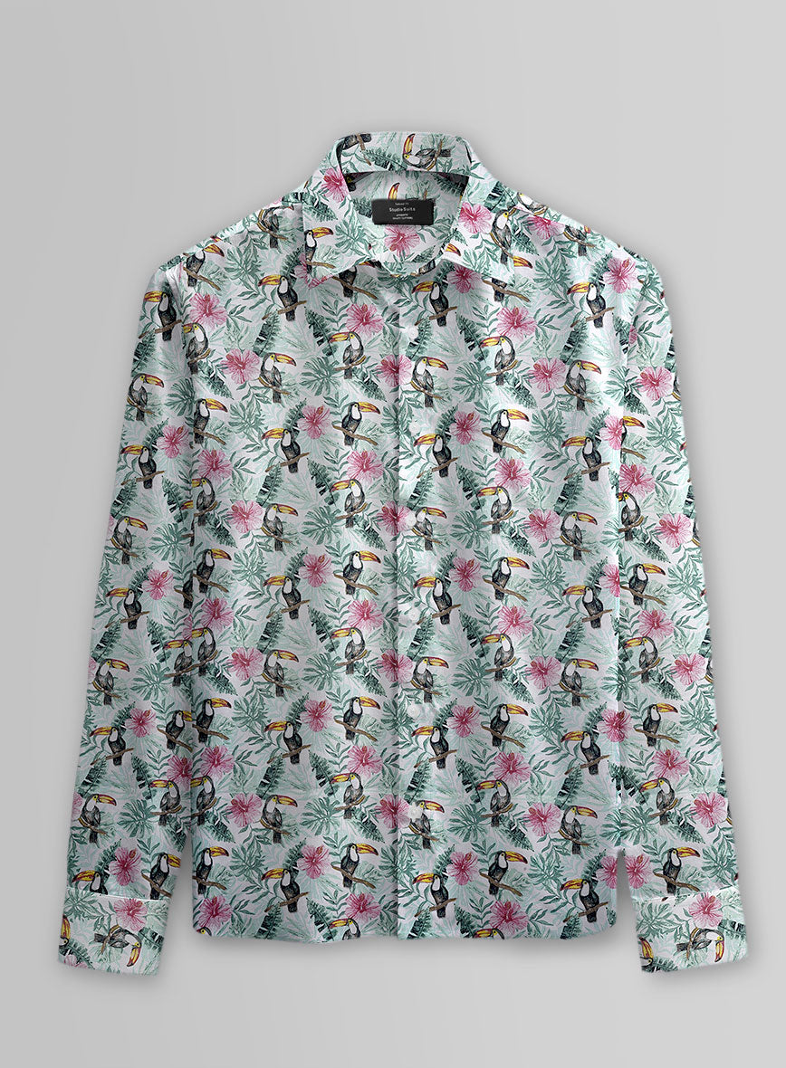 Toucan Grove Cotton Shirt - StudioSuits
