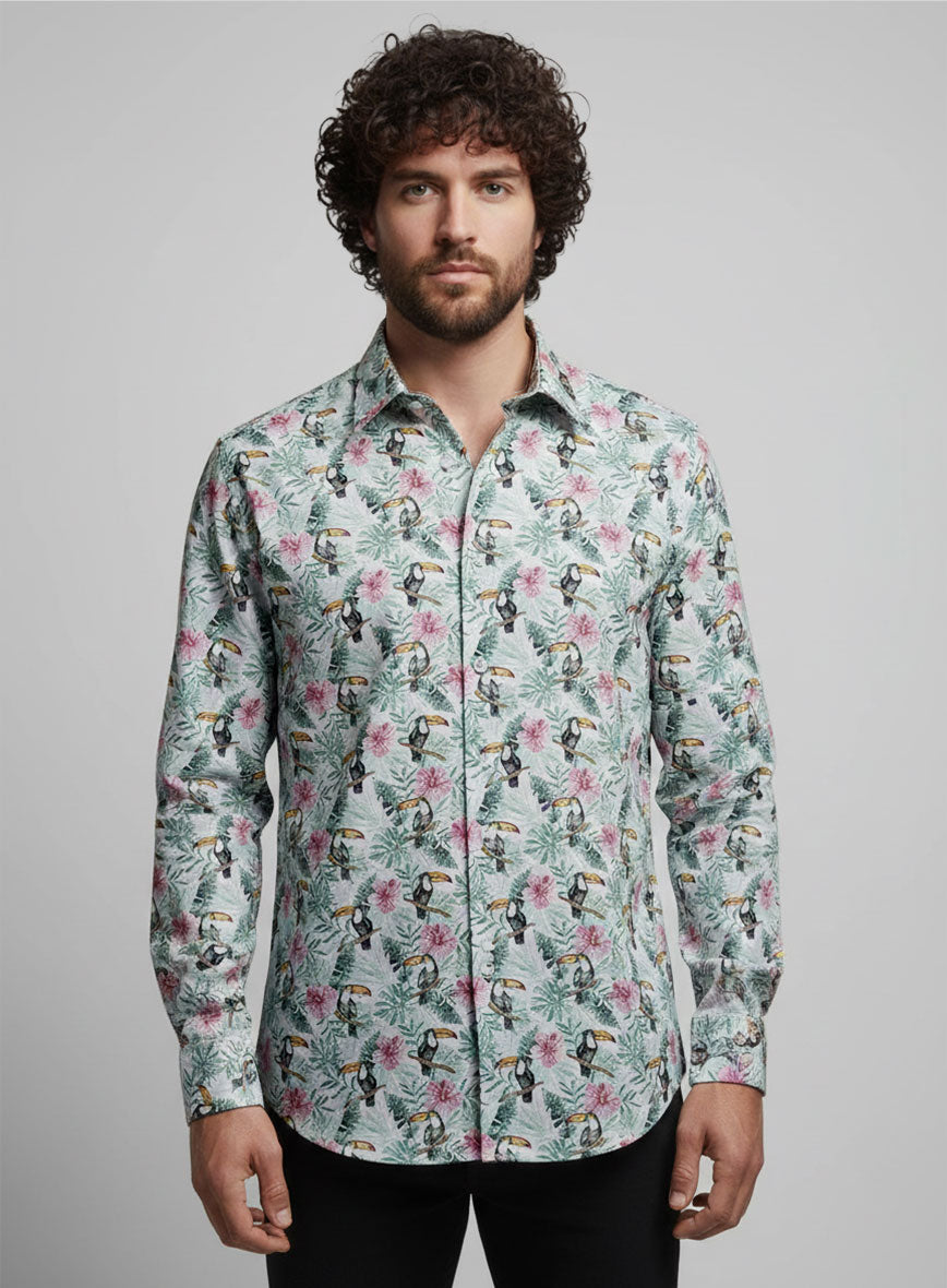 Toucan Grove Cotton Shirt - StudioSuits