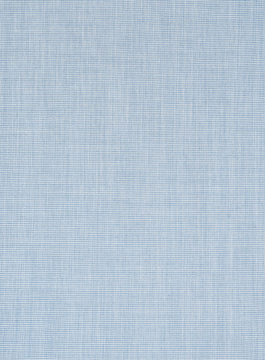 Tranquil Blue Organic Cotton Shirt - StudioSuits