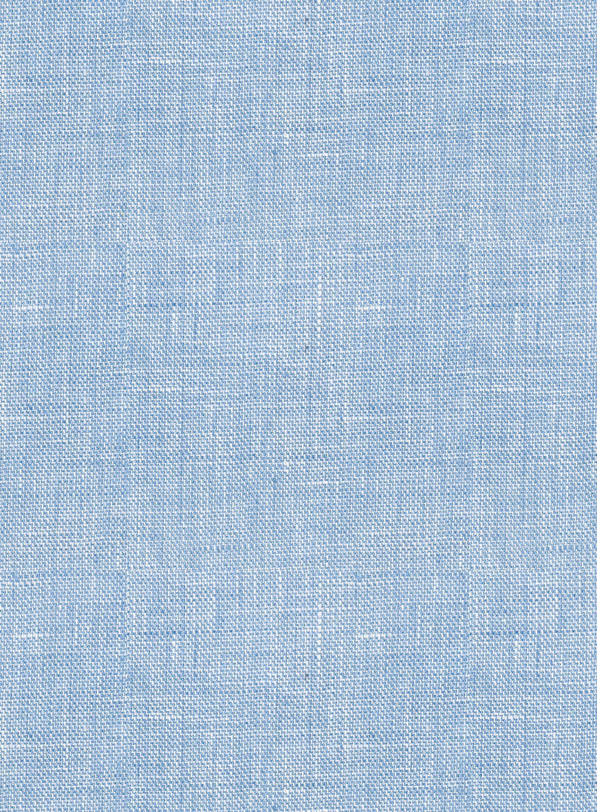 Tropical Blue Pure Linen Boys Suit - StudioSuits