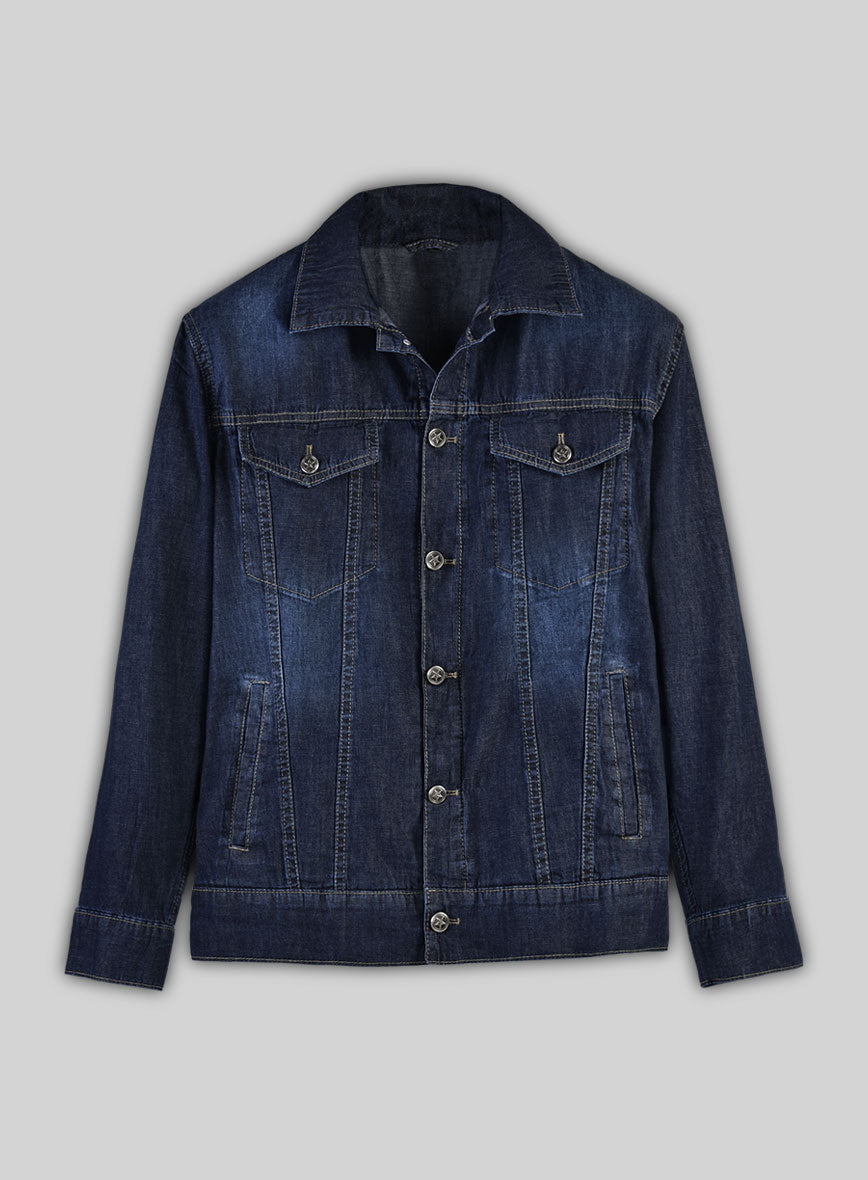 Trucker Blue Bastion Denim Jacket - StudioSuits