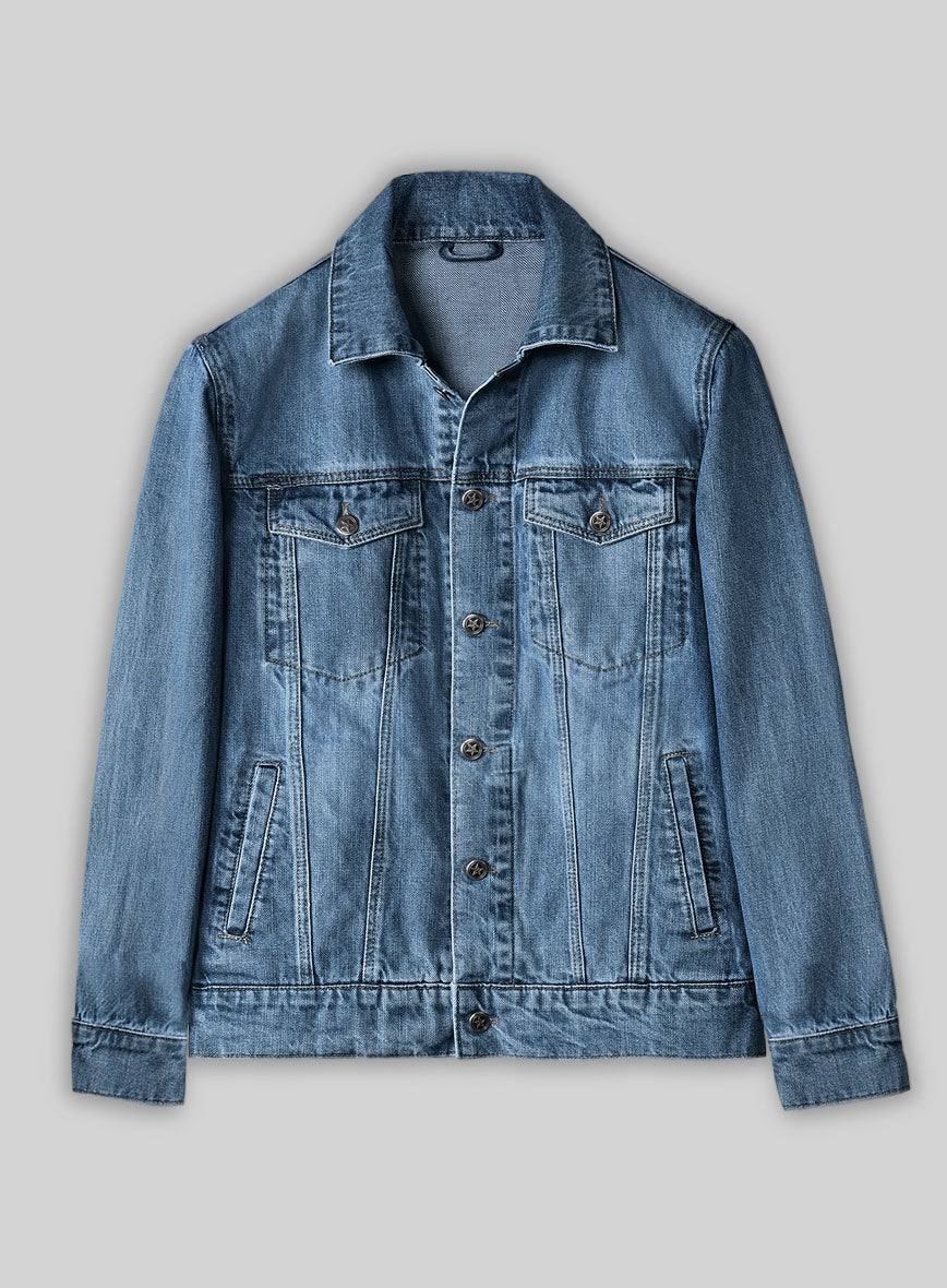 Trucker Blue Vista Denim Jacket - StudioSuits