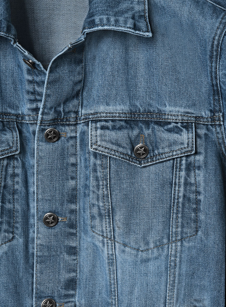 Trucker Blue Vista Denim Jacket - StudioSuits