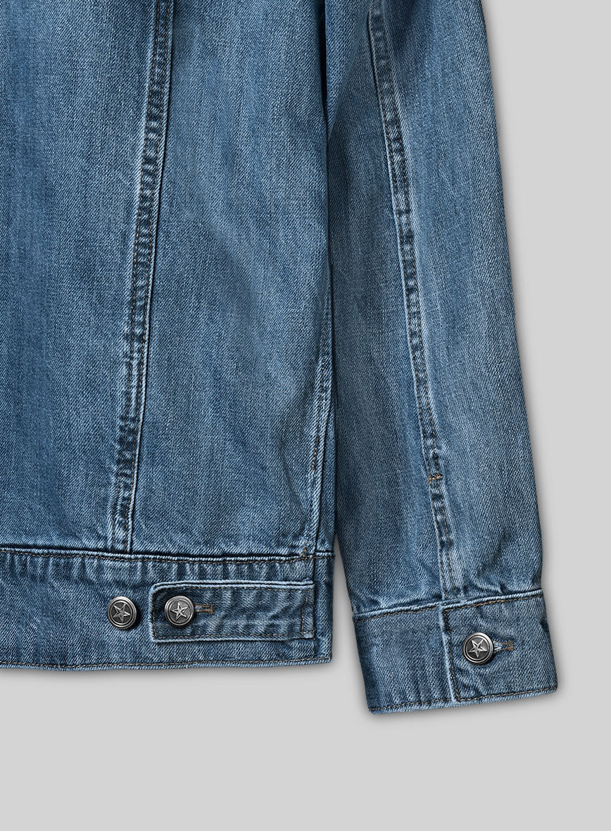 Trucker Blue Vista Denim Jacket - StudioSuits