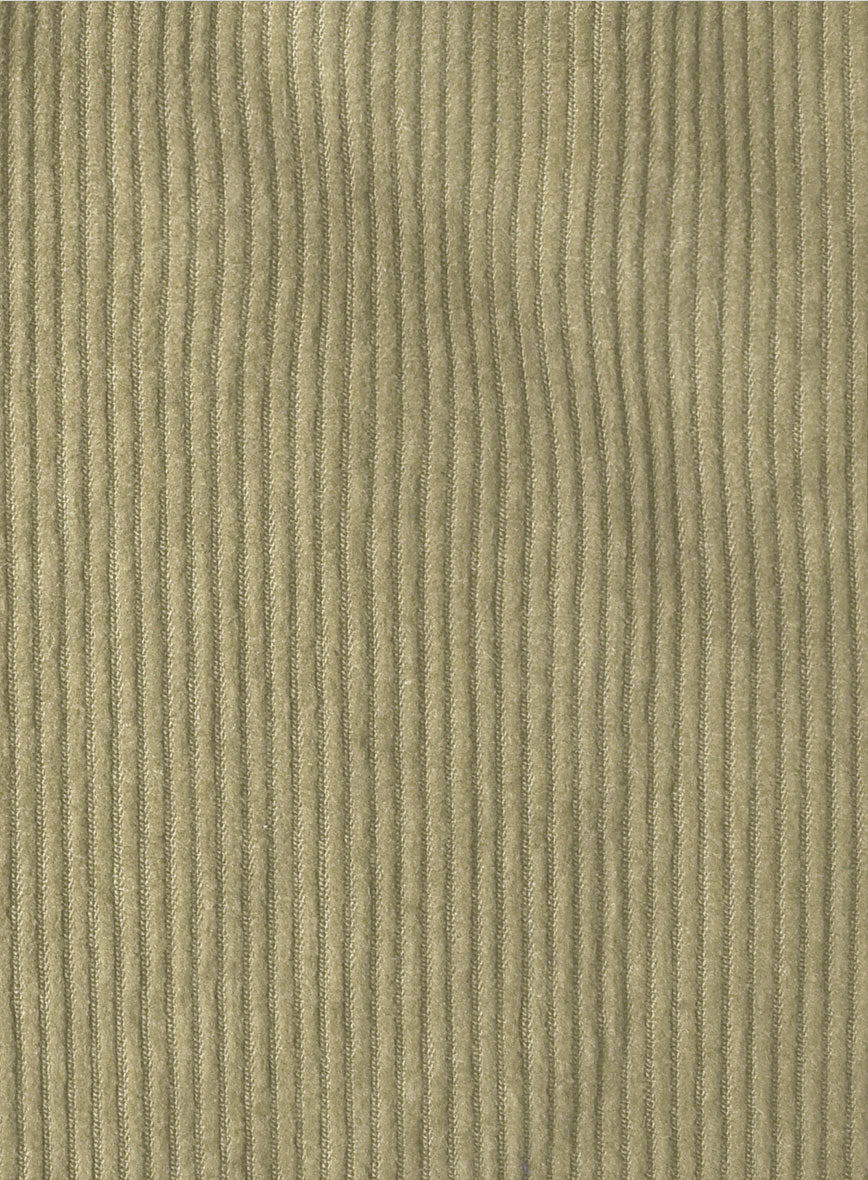 Trucker Fawn Corduroy Shirt - StudioSuits