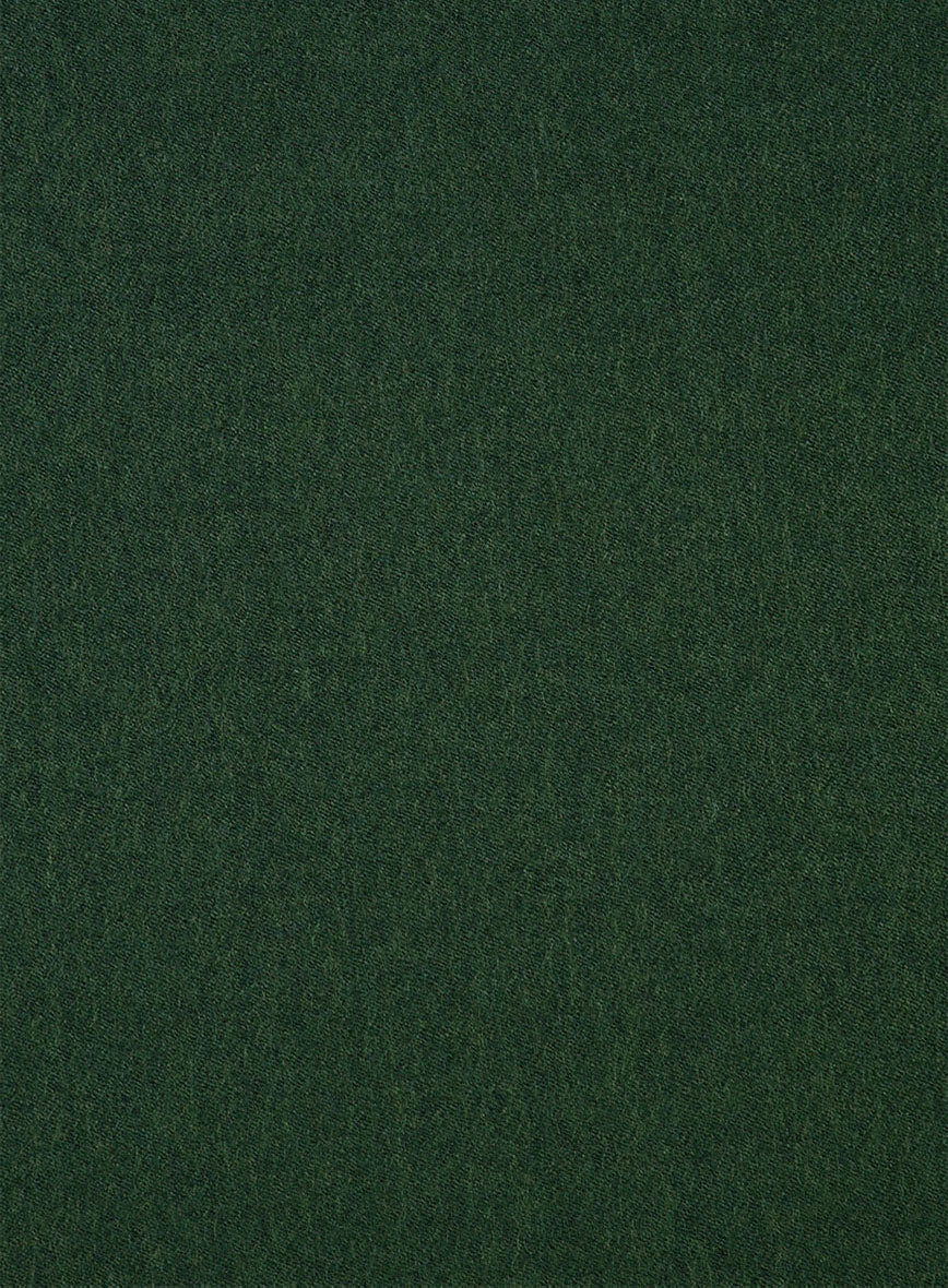 Trucker Naples Emerald Green Tweed Shirt - StudioSuits