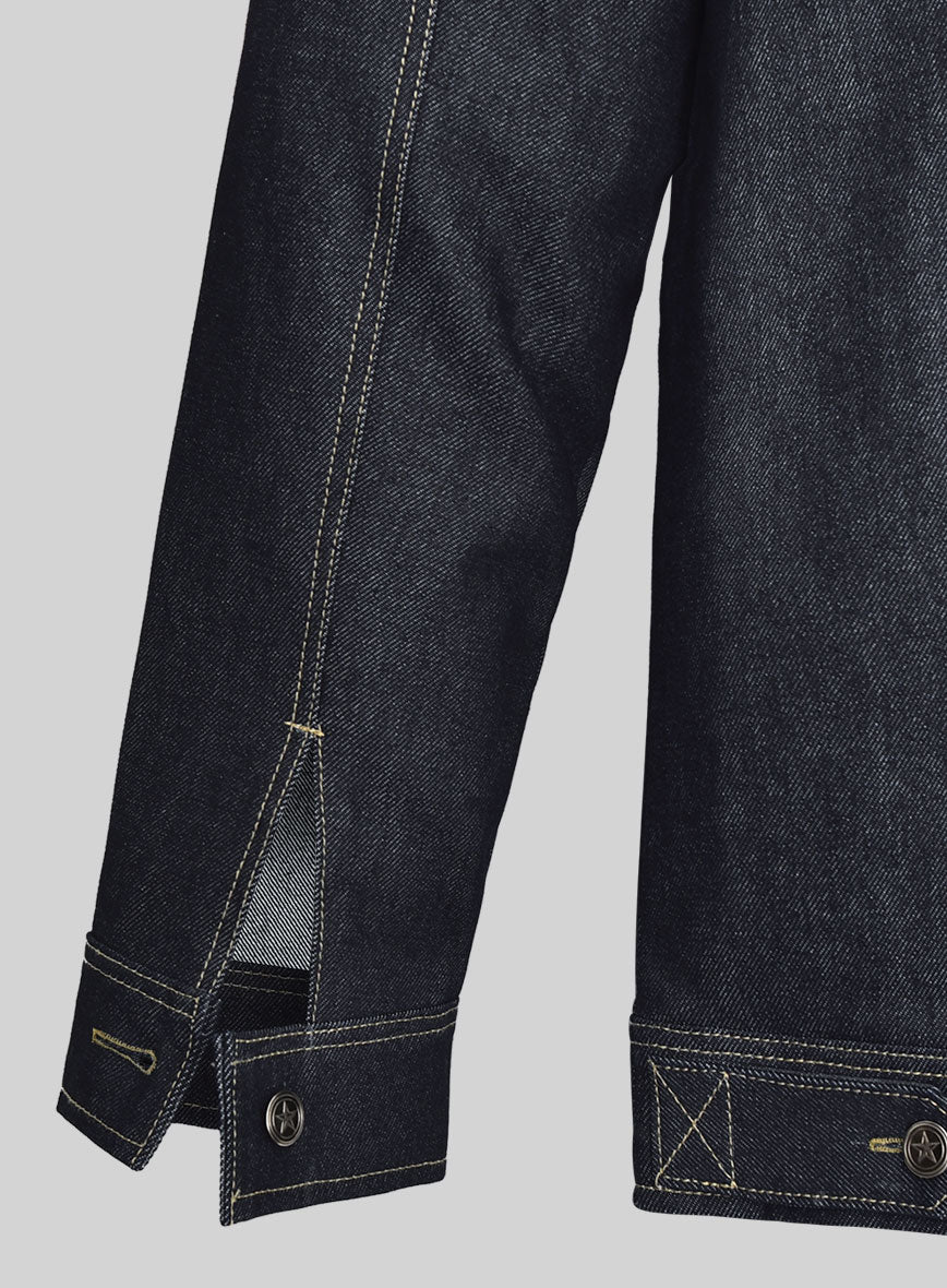 Trucker Selvedge Denim Jacket - StudioSuits
