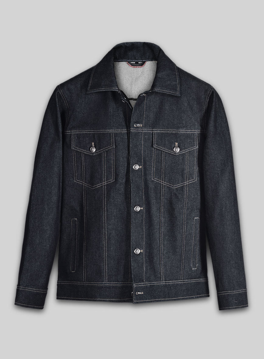 Trucker Selvedge Denim Jacket - StudioSuits