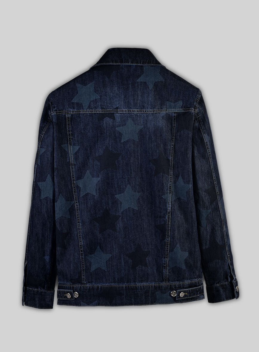 Trucker Starfade Indigo Denim Jacket - StudioSuits