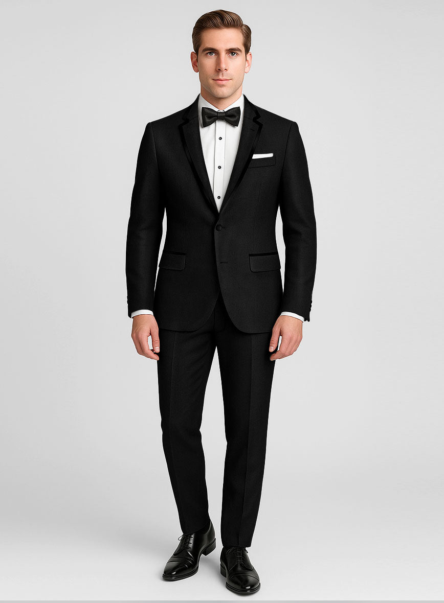 Satin Trim Tuxedo|Custom Suits Shirts Sport Coats Tailor