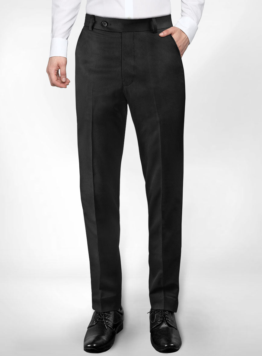 Tuxedo Suit - Ivory Jacket Black Trouser - StudioSuits