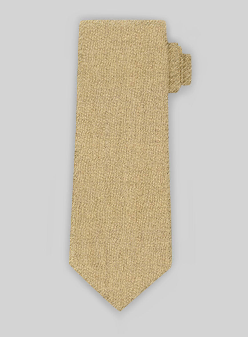 Tweed Tie - Naples Sahara Beige - StudioSuits