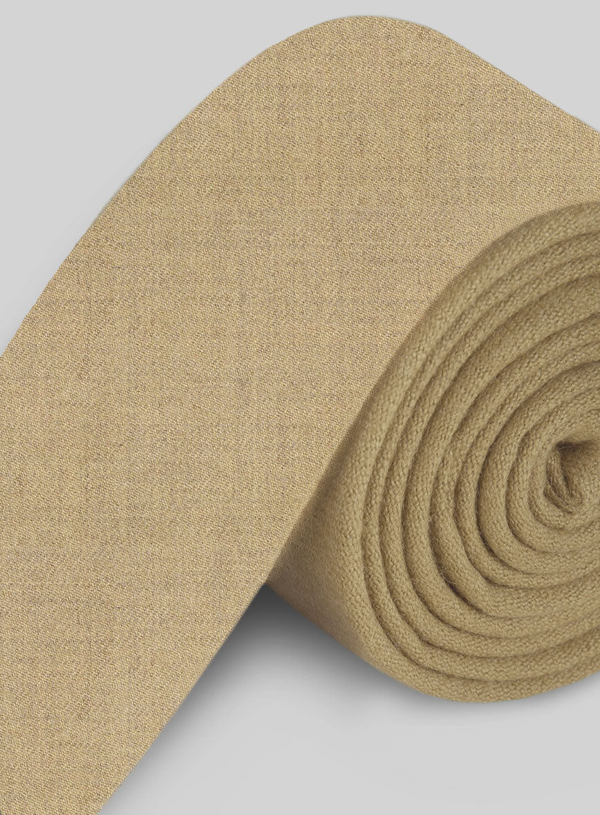 Tweed Tie - Naples Sahara Beige - StudioSuits
