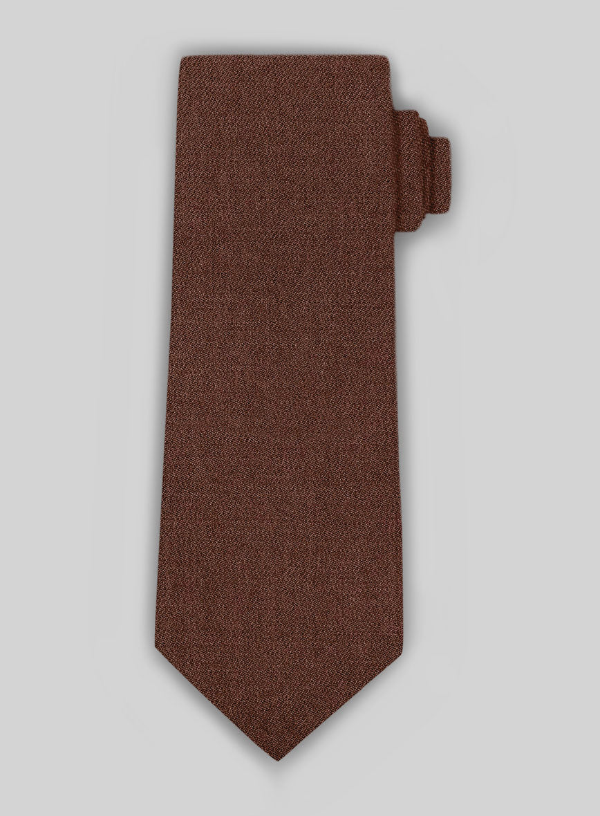Tweed Tie - Naples Chestnut - StudioSuits