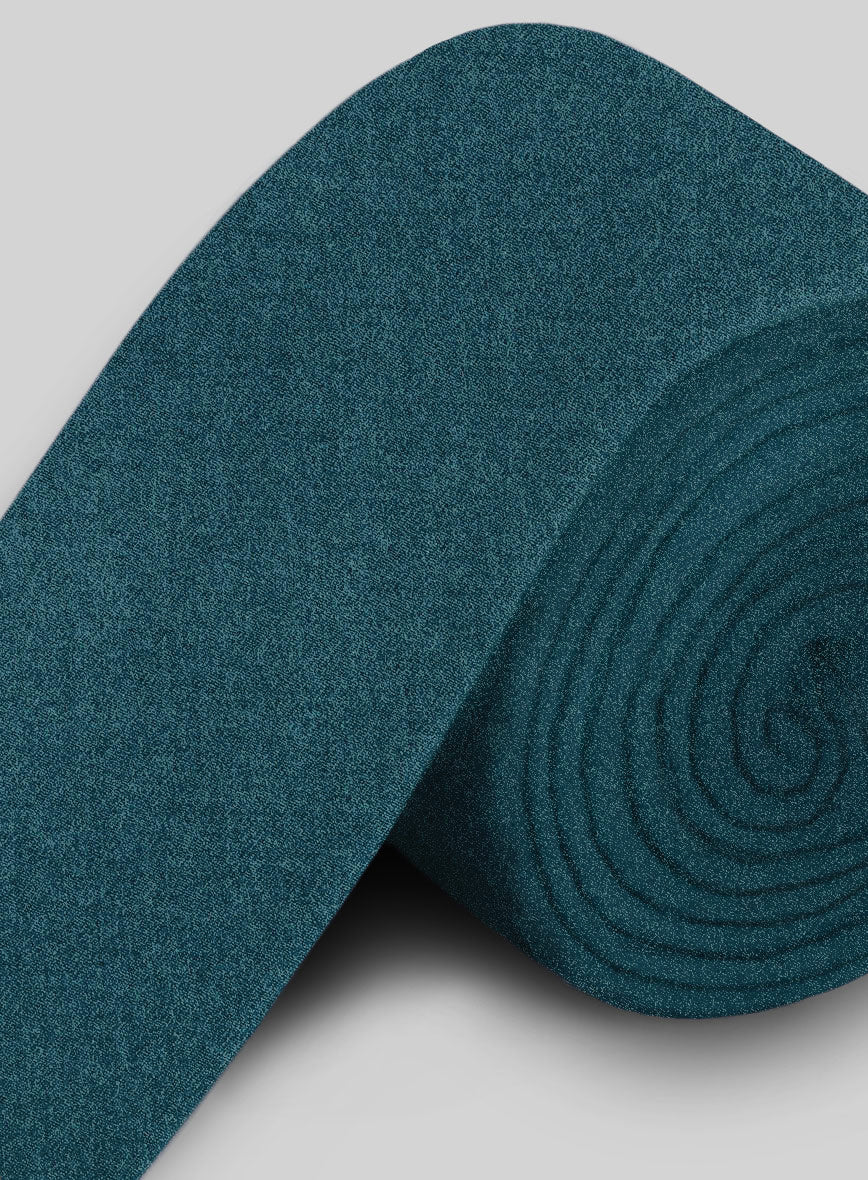 Tweed Tie - Naples Teal Blue - StudioSuits