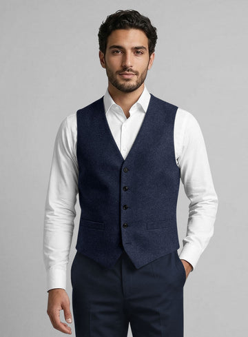 Tweed Waist Coat - StudioSuits