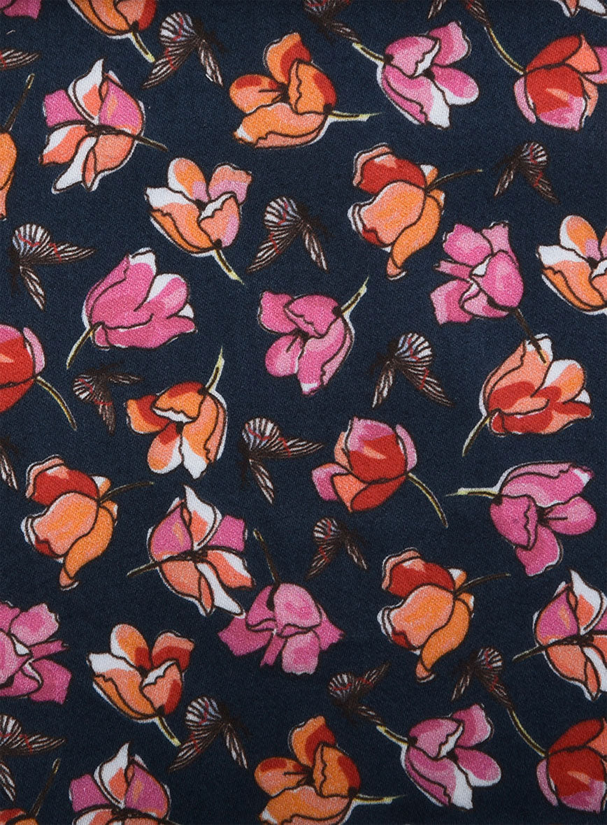 Twilight Flora Feather Cotton Shirt - StudioSuits