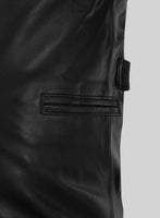 Until Death Leather Blazer - StudioSuits