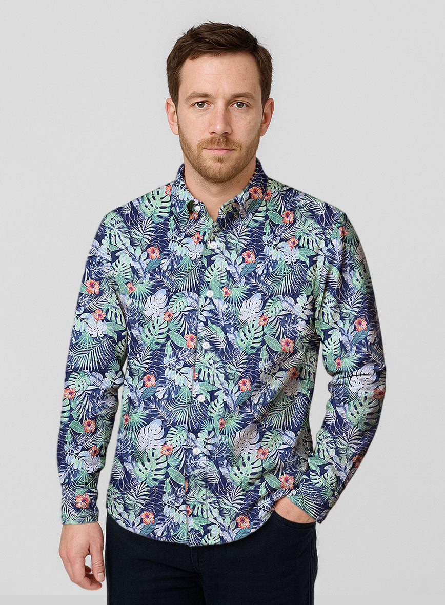 Urban Jungle Cotton Shirt - StudioSuits
