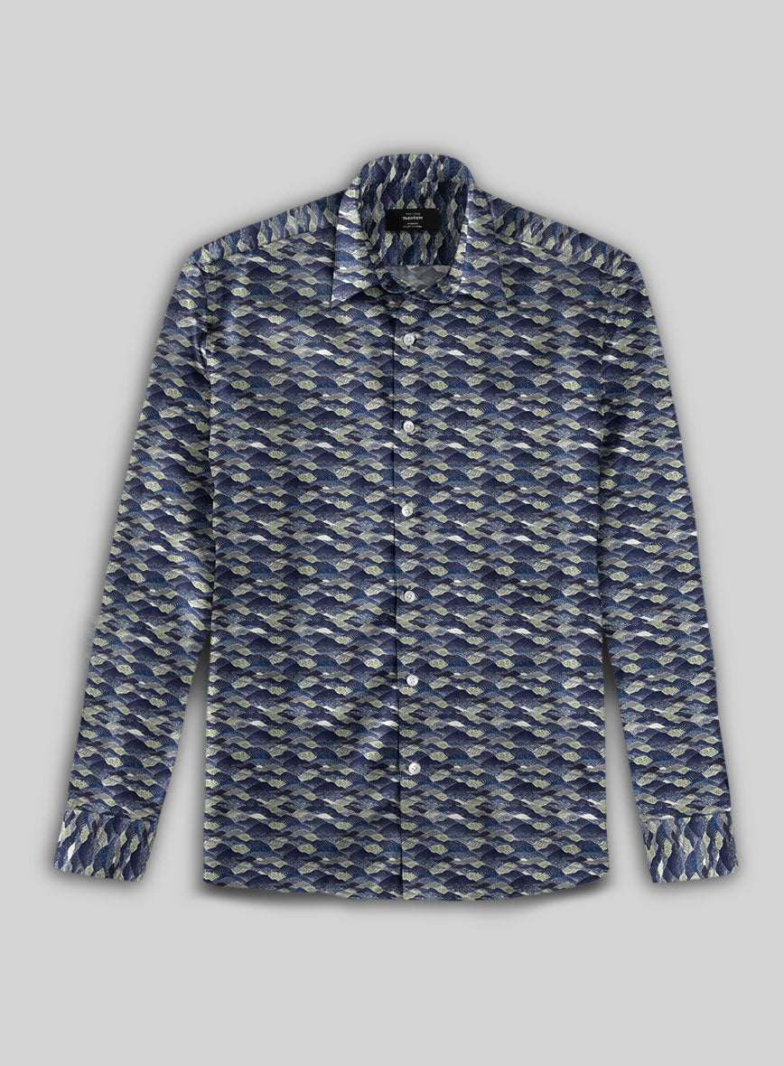 Valley Mist Silk Cotton Shirt - StudioSuits