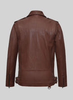 Nobelvalor Tan Rider Leather Jacket - StudioSuits