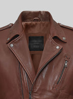 Nobelvalor Tan Rider Leather Jacket - StudioSuits