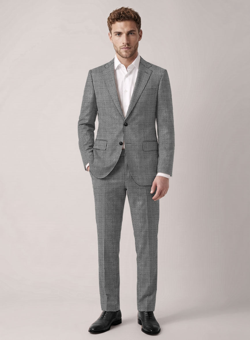 VBC Perennial Ashford Mini Birdseye Wool Suit - StudioSuits
