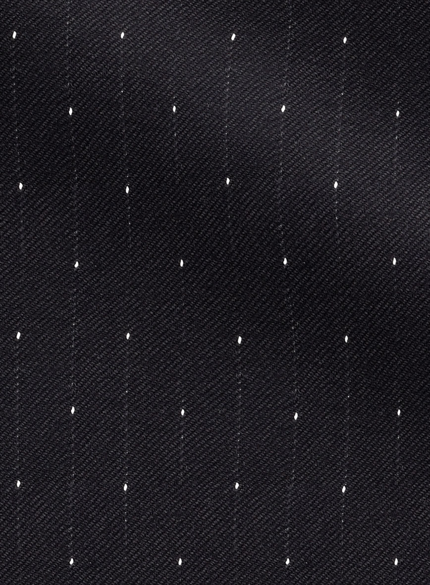 VBC Perennial Azure Fleck Stripe Wool Jacket - StudioSuits