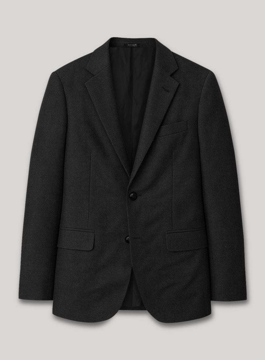 VBC Perennial Black Wool Jacket - StudioSuits