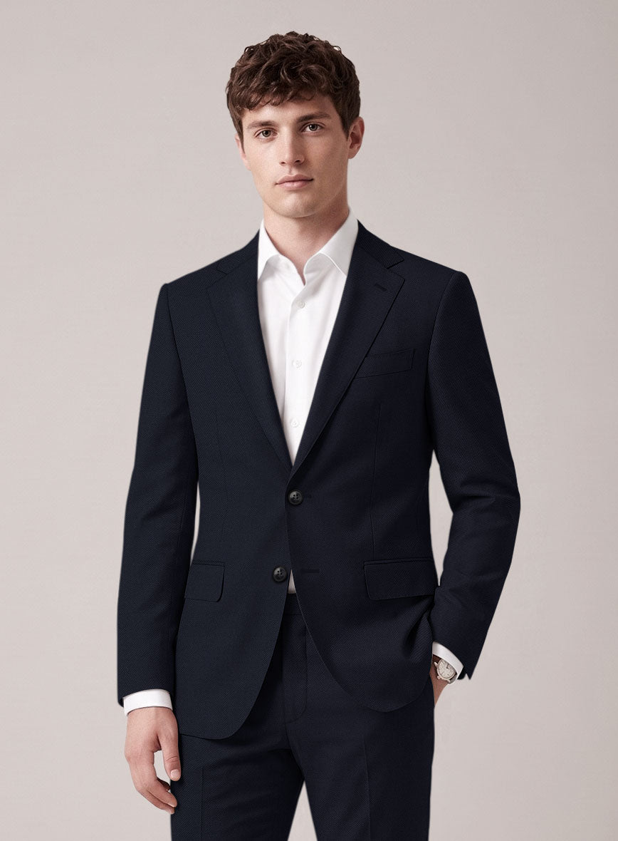 VBC Perennial Blue Wool Suit - StudioSuits