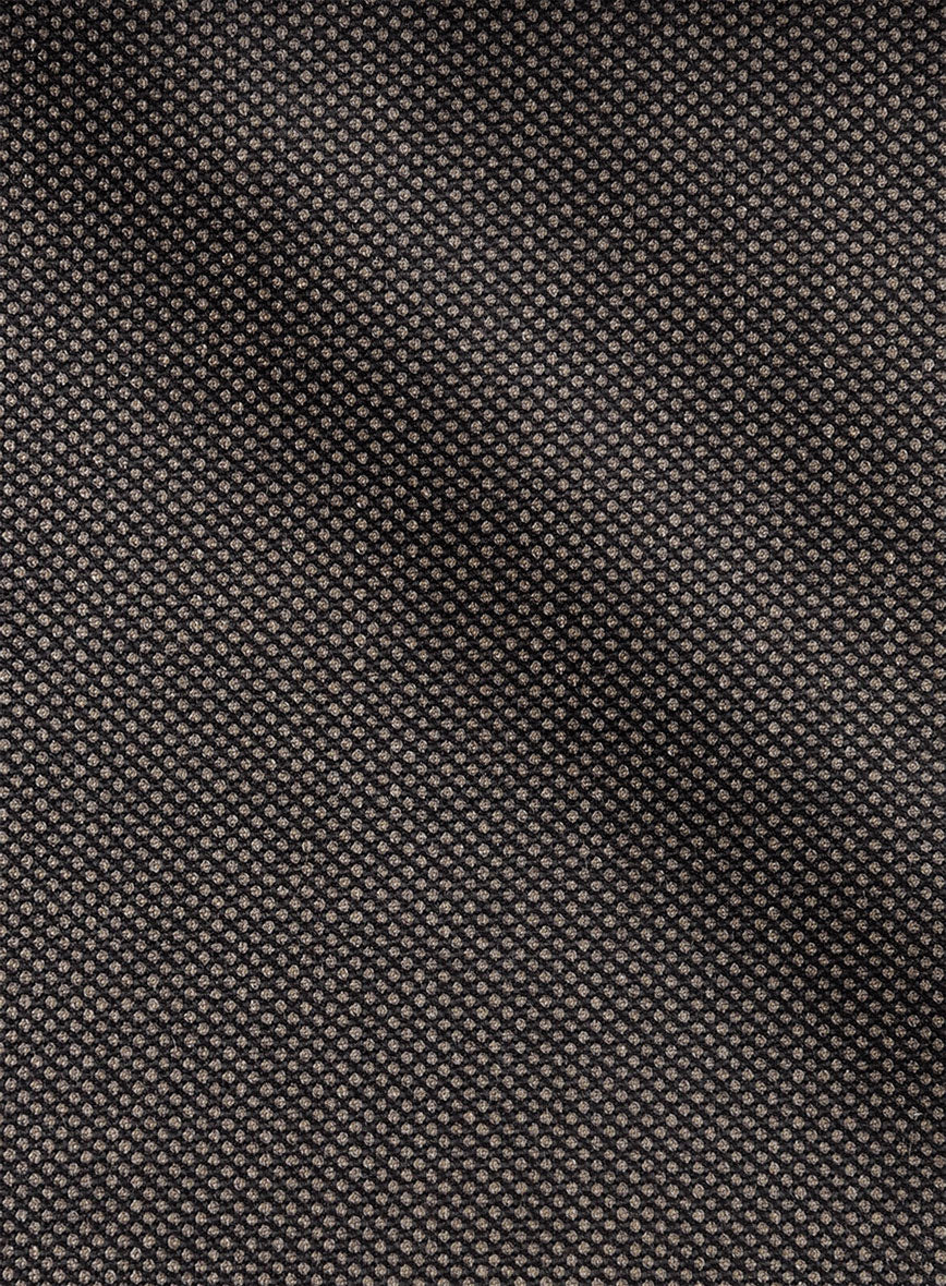 VBC Perennial Brown Birdseye Wool Jacket - StudioSuits