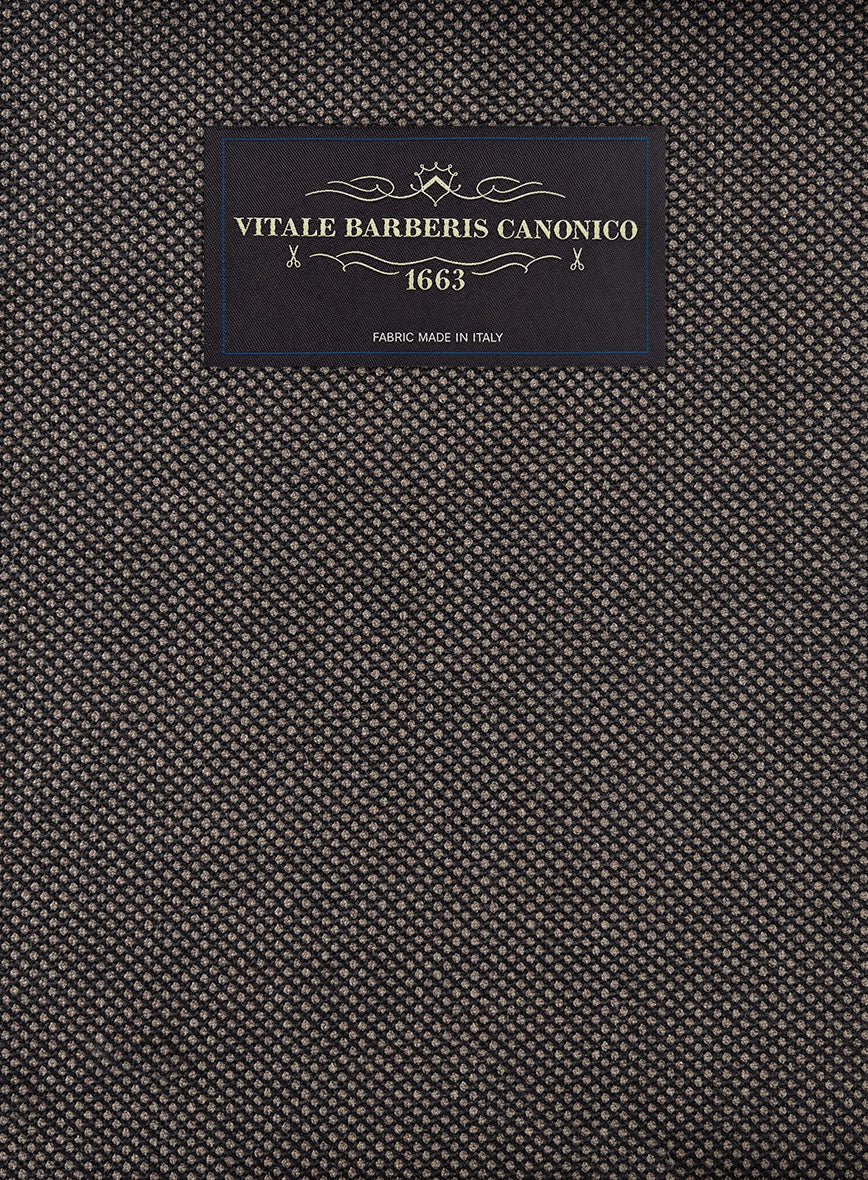 VBC Perennial Brown Birdseye Wool Jacket - StudioSuits