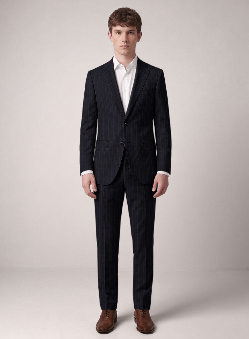 VBC Perennial Cobalt Pinstripe Wool Suit - StudioSuits