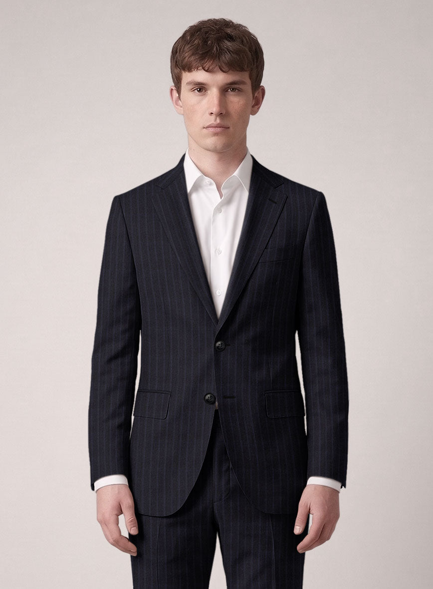 VBC Perennial Cobalt Pinstripe Wool Suit - StudioSuits